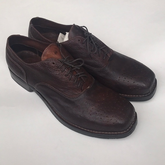 Pawelk’s leather shoes brown  Sz 43 main image 4
